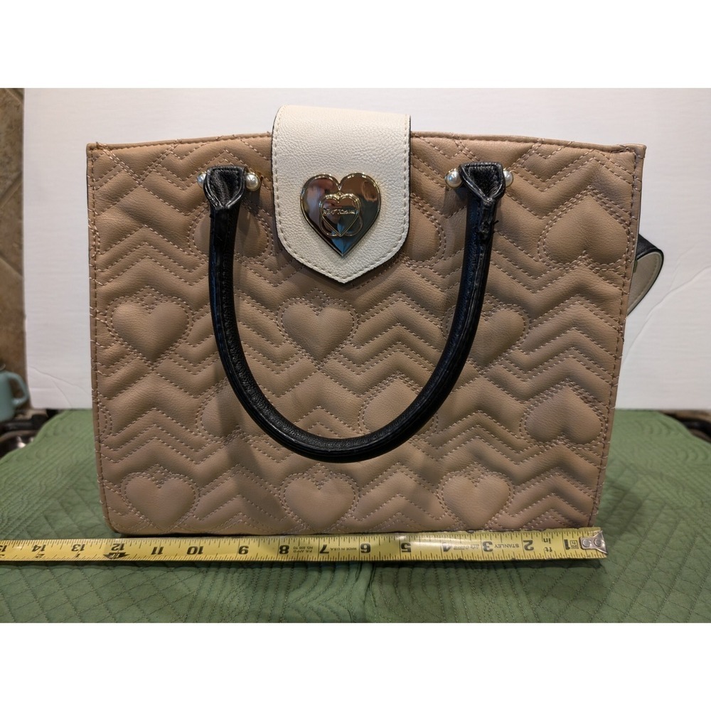 Betsy Johnson Quilted Satchel